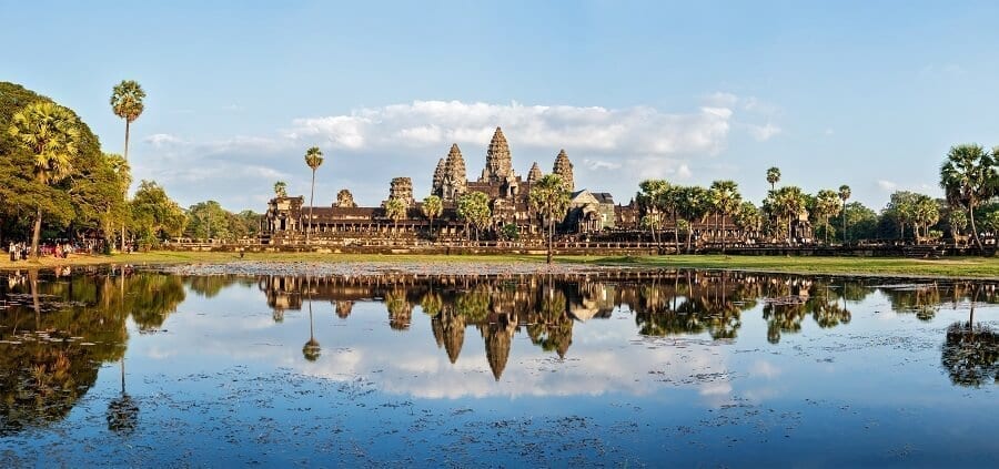 Angkor Wat Temple In Siem Reap, Cambodia