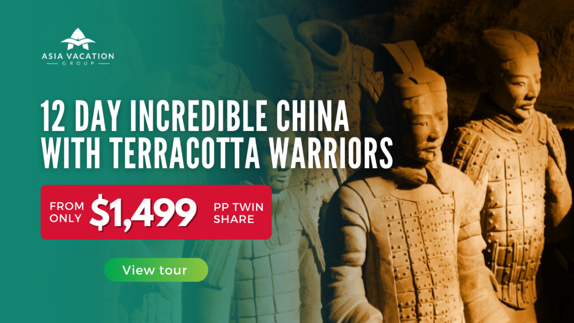 12 Day Incredible China with Terracotta Warriors