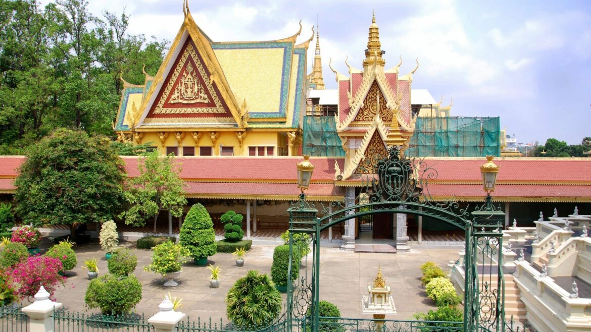 Royal palace is included in Cambodia tours offered by Asia Vacation Group.