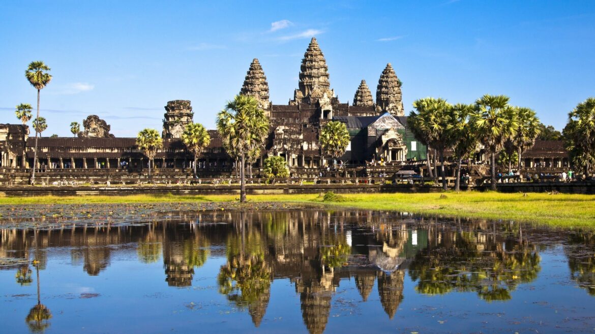 Angkor Wat is included in Cambodia tours offered by Asia Vacation Group.