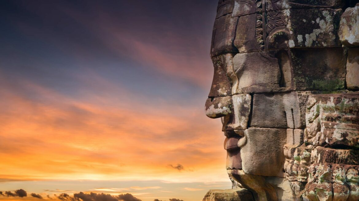 Bayon_stone_faces-Siem_Reap-Cambodia is included in Cambodia tours offered by Asia Vacation Group.