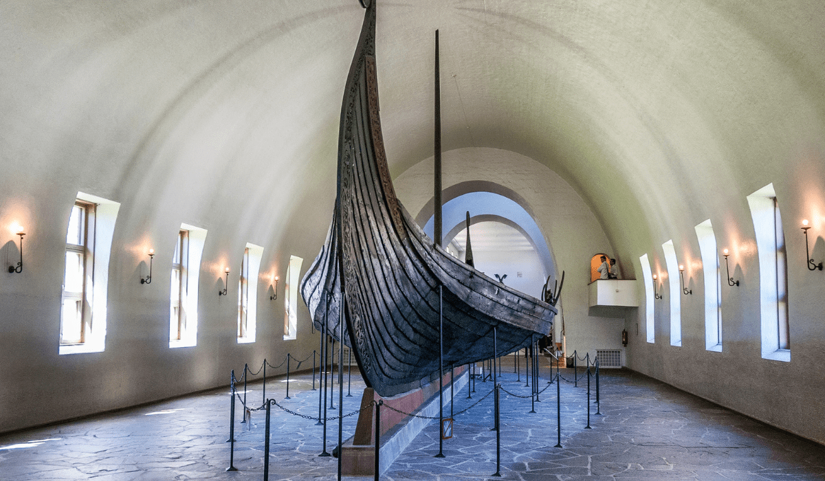 Viking Drakkar in Viking Museum