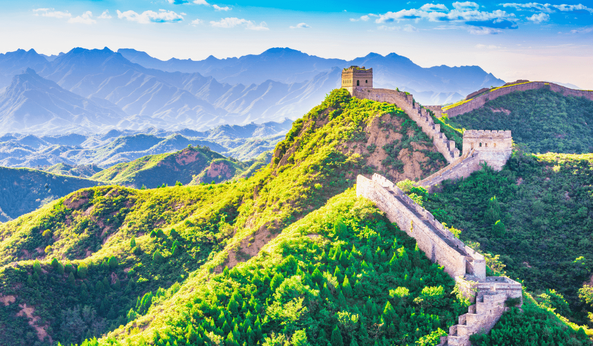 Beijing is usually considered the main gateway to the Great Wall