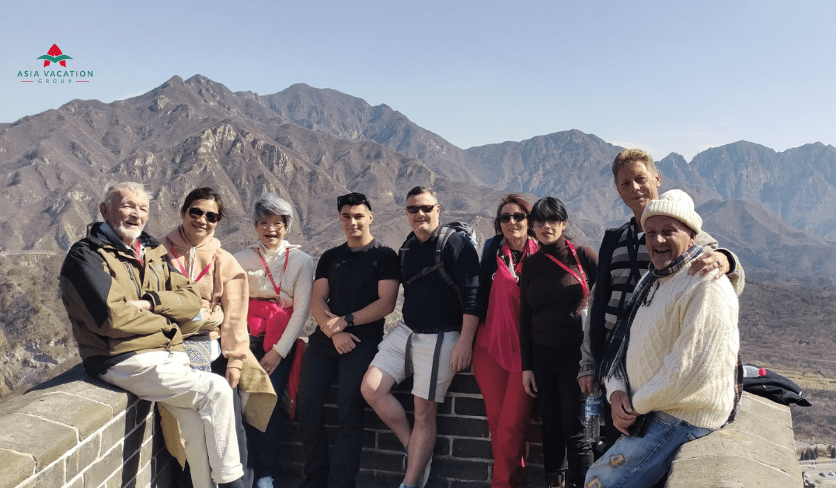 10 Day Incredibe China Tour with Asia Vacation Group - Photos taken at Great Wall of China 2024