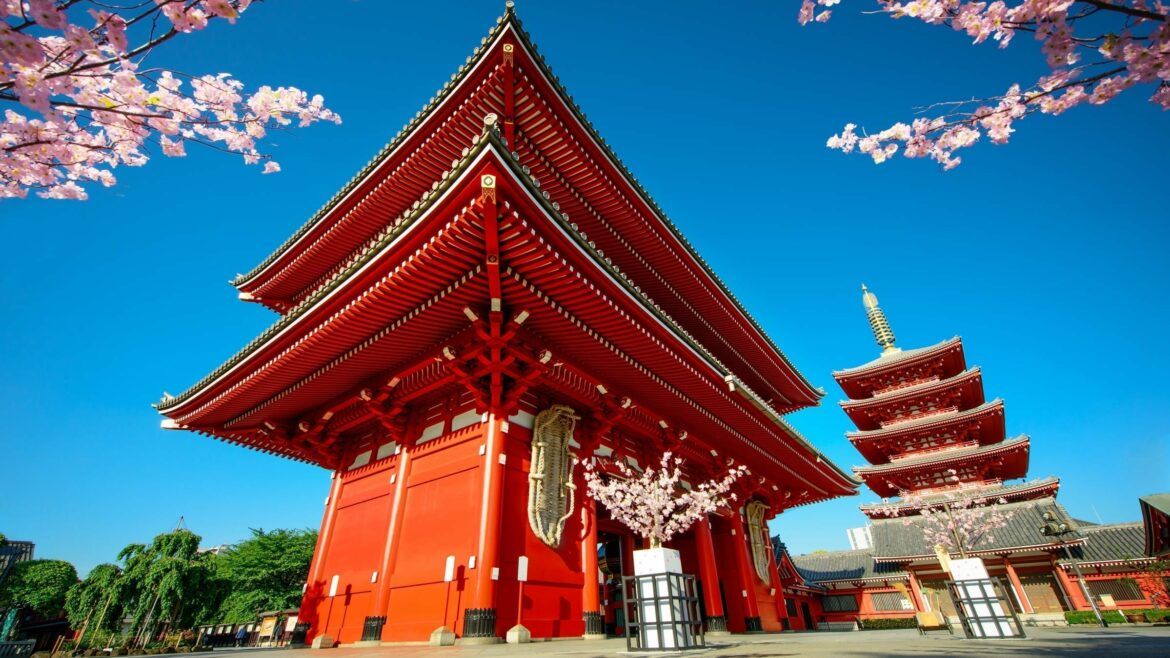 Sensoji Temple is included in Japan tours offered by Asia Vacation Group.