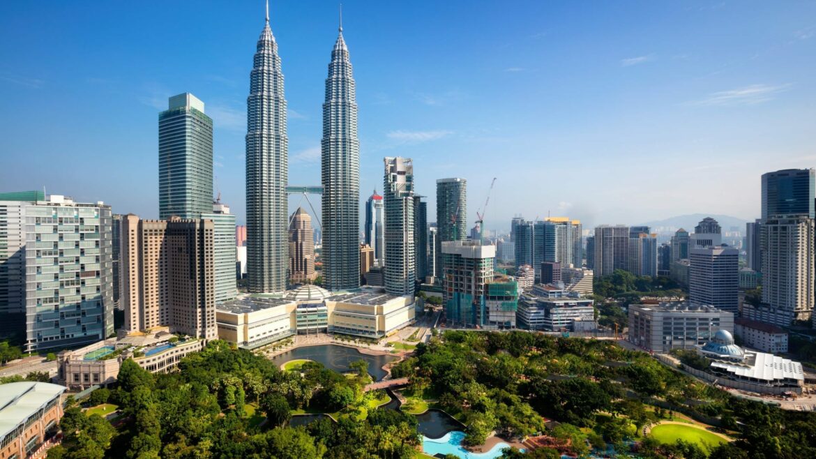 Skyline Aerial View in Kuala Lumpur, included in tours offered by Asia Vacation Group