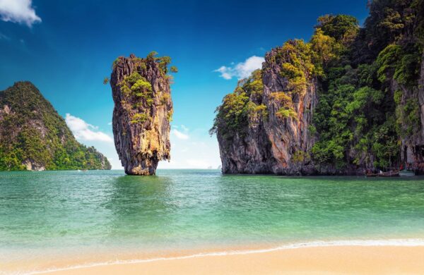 James Bond Island Beach, included in tours offered by Asia Vacation Group
