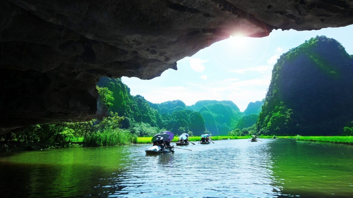Ha Long Bay cave, included in tours offered with Asia Vacation Group
