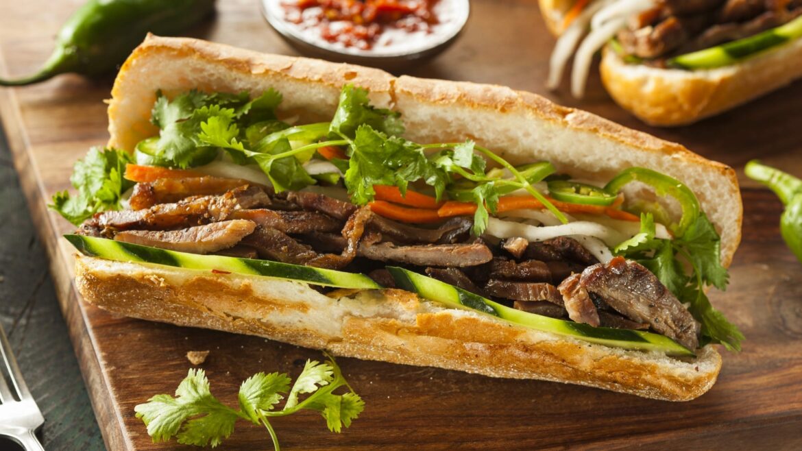 Hanoi Food banh mi, included in tours offered with Asia Vacation Group