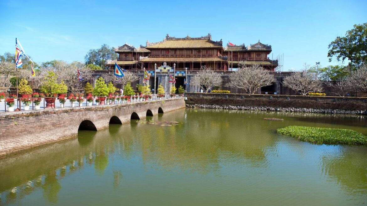 Hue Imperial citadel, Vietnam, included in tours offered by Asia Vacation Group