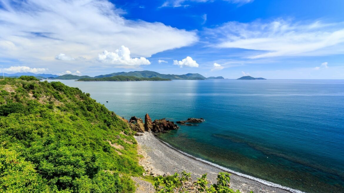 Nha Trang bay, Vietnam, included in tours offered by Asia Vacation Group