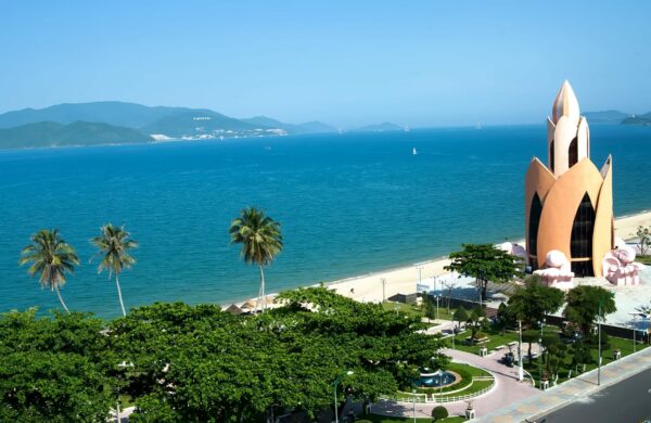 Nha Trang beach, Vietnam, included in tours offered by Asia Vacation Group