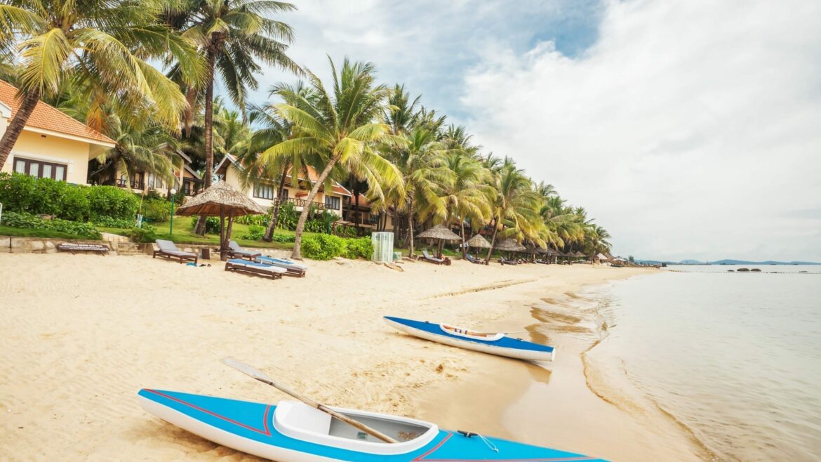Phu Quoc Beach, included in tours offered by Asia Vacation Group