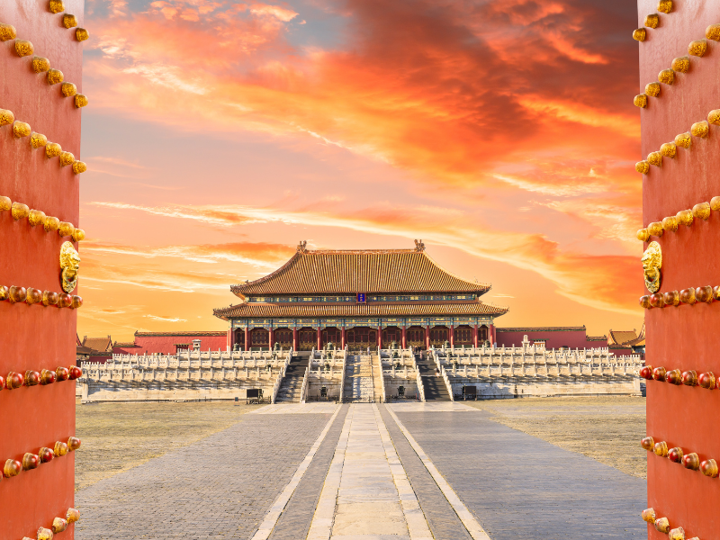 Forbidden City in China is an imperial palace with a history spanning over 500 years