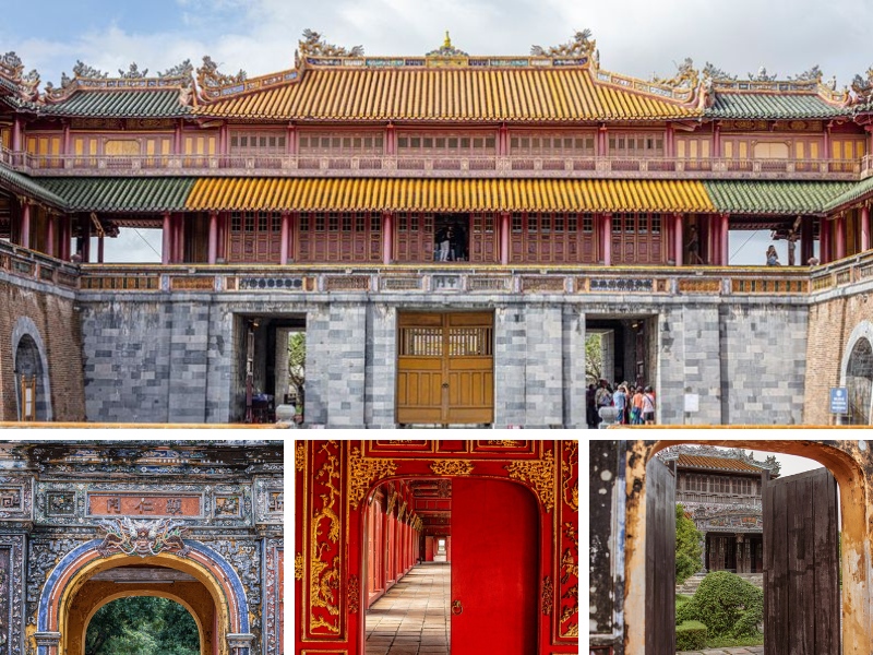 Hue Imperial Citadel Gate, Vietnam