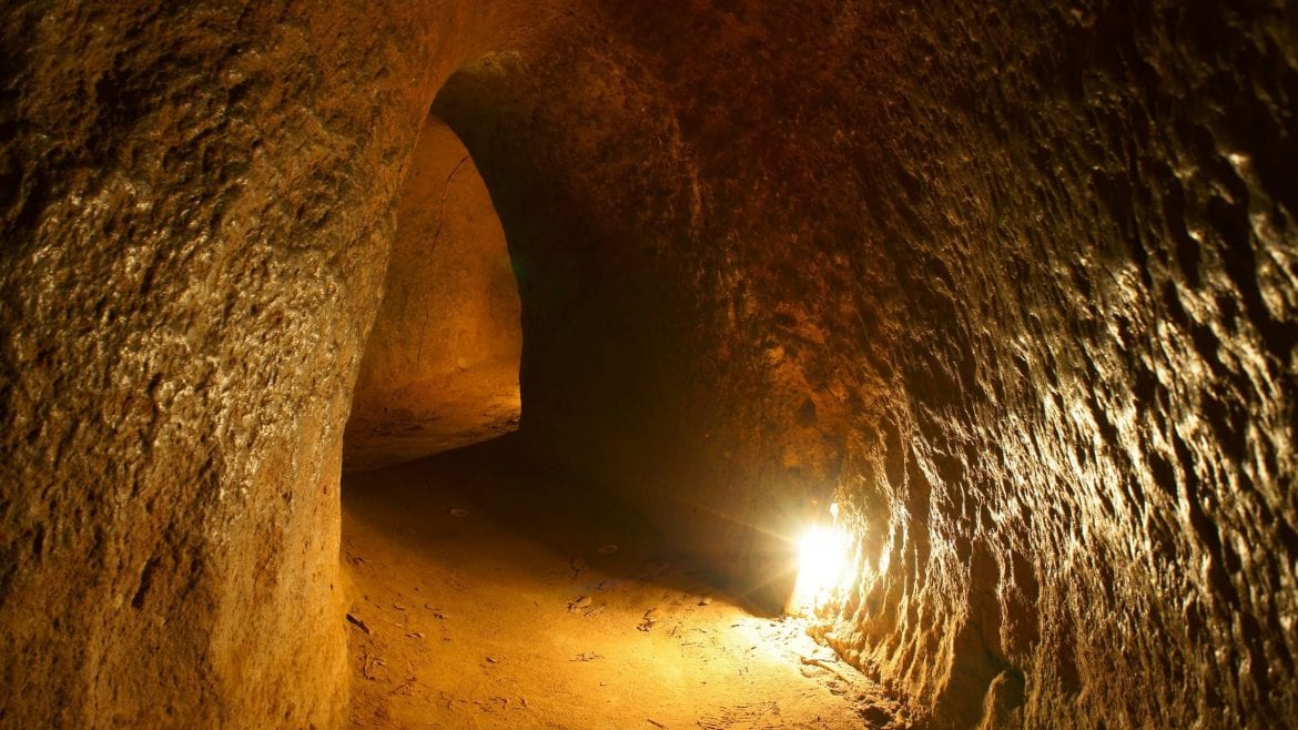 Cu Chi tunnels, Sai Gon, Vietnam, included in tours offered by Asia Vacation Group