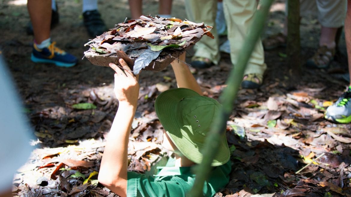 Cu Chi Tunnels, the famous historical place in Vietnam-US War, included in tours offered by Asia Vacation Group