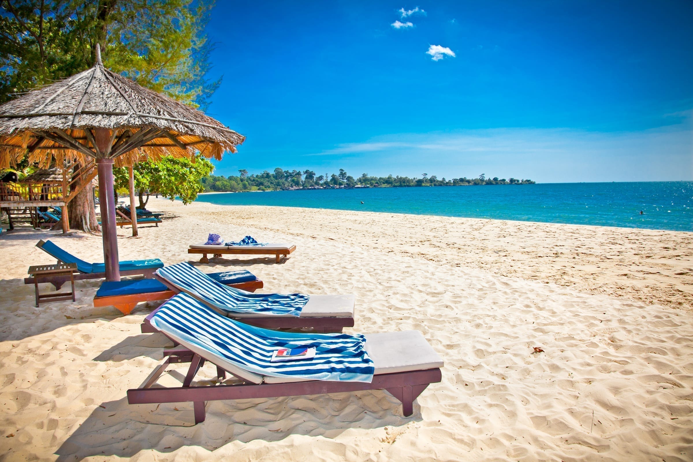 Sokha Beach, Sihanoukville, Cambodia is included in Cambodia tours offered by Asia Vacation Group